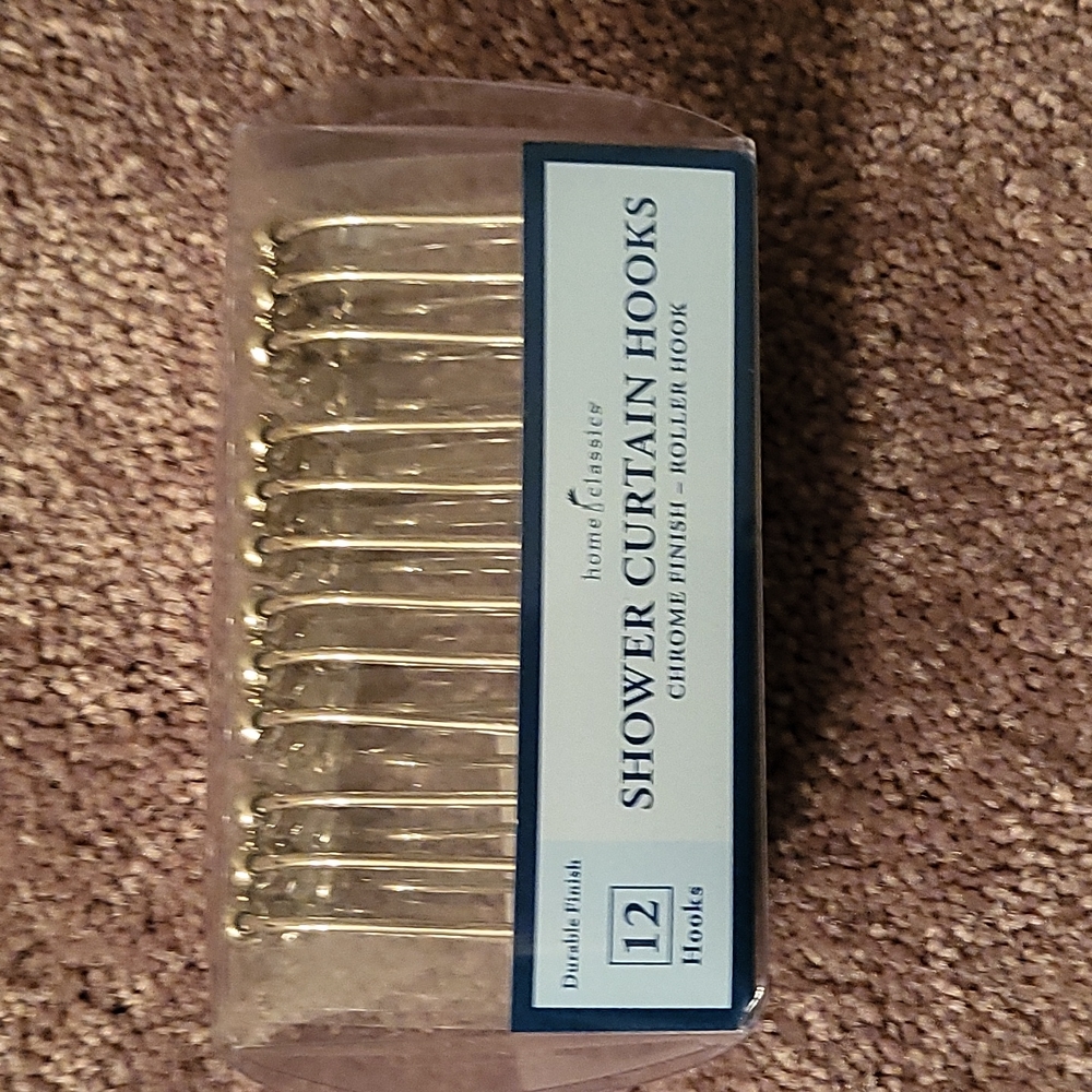 Shower  curtain hooks